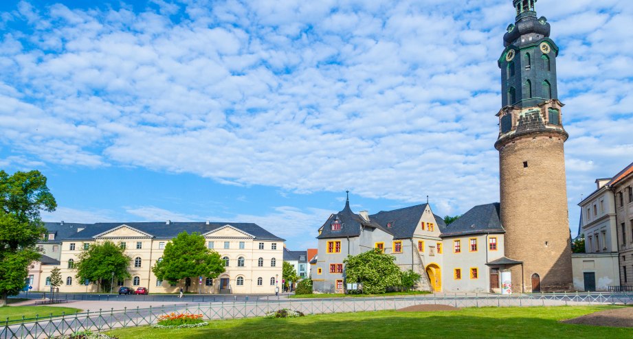 Das Stadtschloss von Weimar - BAHNHIT.DE, © getty, Foto: Meinzahn