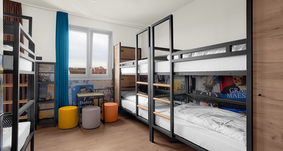 aohostels_firenze_rooms_dorm_05_5000x3333_10MB.jpg, &copy; a&o hostels Marketing GmbH