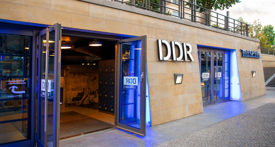 DDR_Museum_Eingang_Fassade, © DDR Museum, Berlin 2024