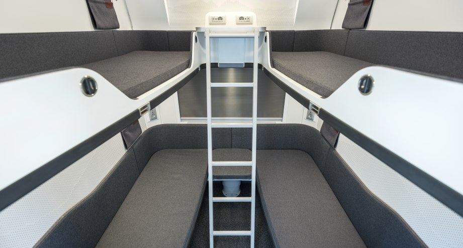 Nightjet Innenansicht Abteil, © ÖBB / Harald Eisenberger