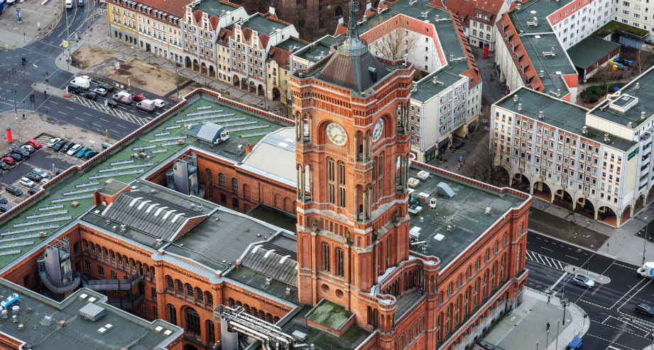Turm-Aussicht, © TV-Turm Alexanderplatz Gastronomiegesellschaft mbH