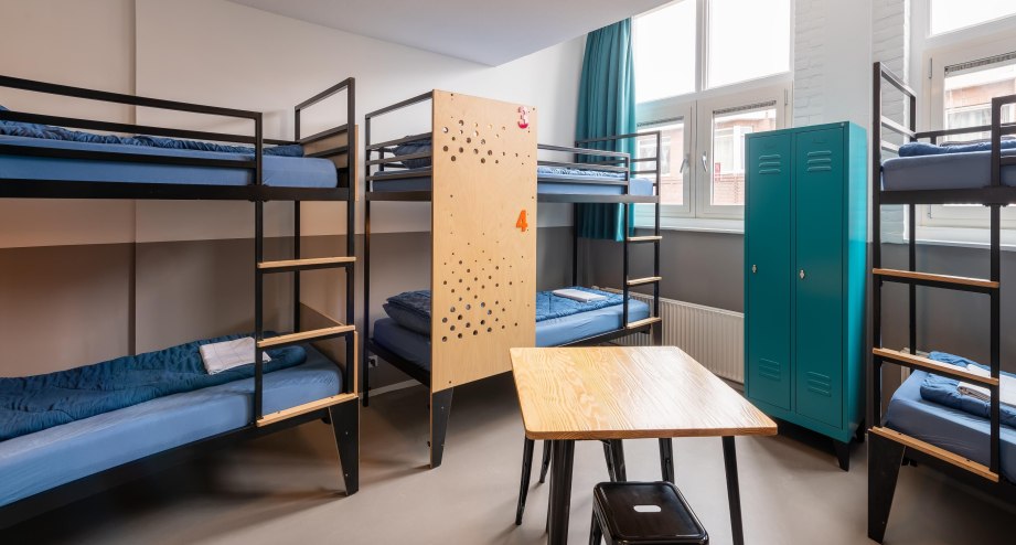 Mehrbettzimmer, &copy; Stayokay, Taco van der Werf