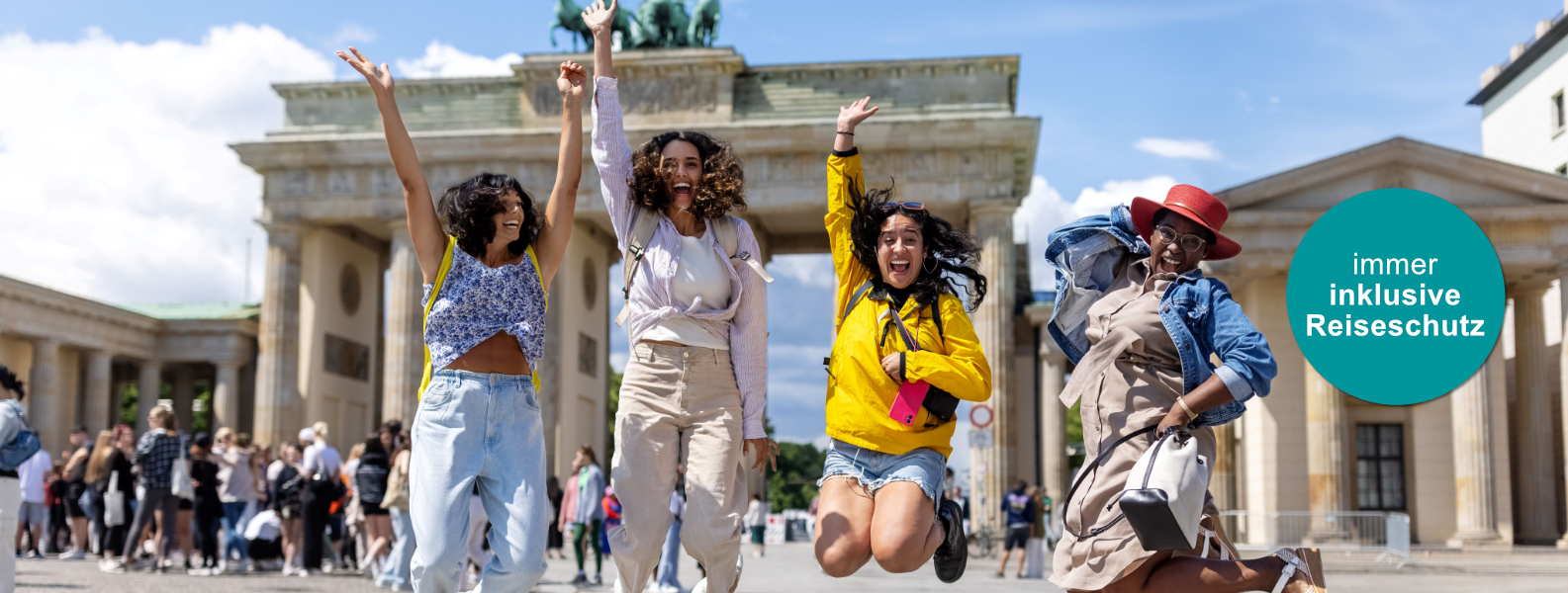 Sch&uuml;ler Allgemein Brandenburger Tor Berlin, &copy; GettyImages Luis Alvarez 