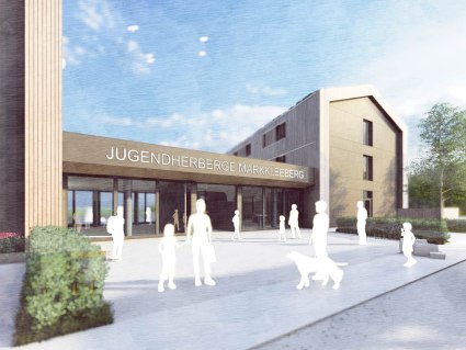 Vorplatz Jugendherberge Markkleeberg.jpg, © S&P Planungsgesellschaft für Bauwesen mbH Leipzig Vorplatz Jugendherberge Markkleeberg.jpg, © S&P Planungsgesellschaft für Bauwesen mbH Leipzig