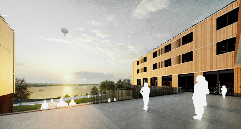 Seeblick Jugendherberge Markkleeberg, © S&P Planungsgesellschaft für Bauwesen mbH Leipzig