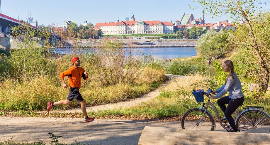 Park am Fluss, © City of Warsaw