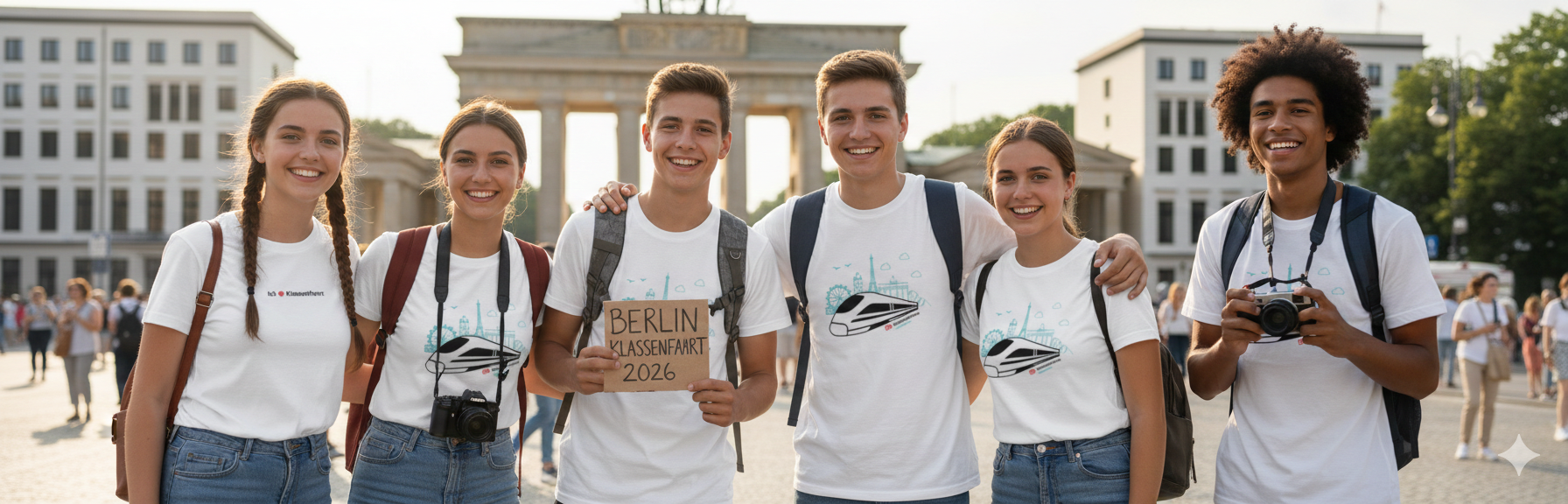 DBK T-Shirts Mockup Brandenburger Tor, &copy; DB Klassenfahrten / Gemini