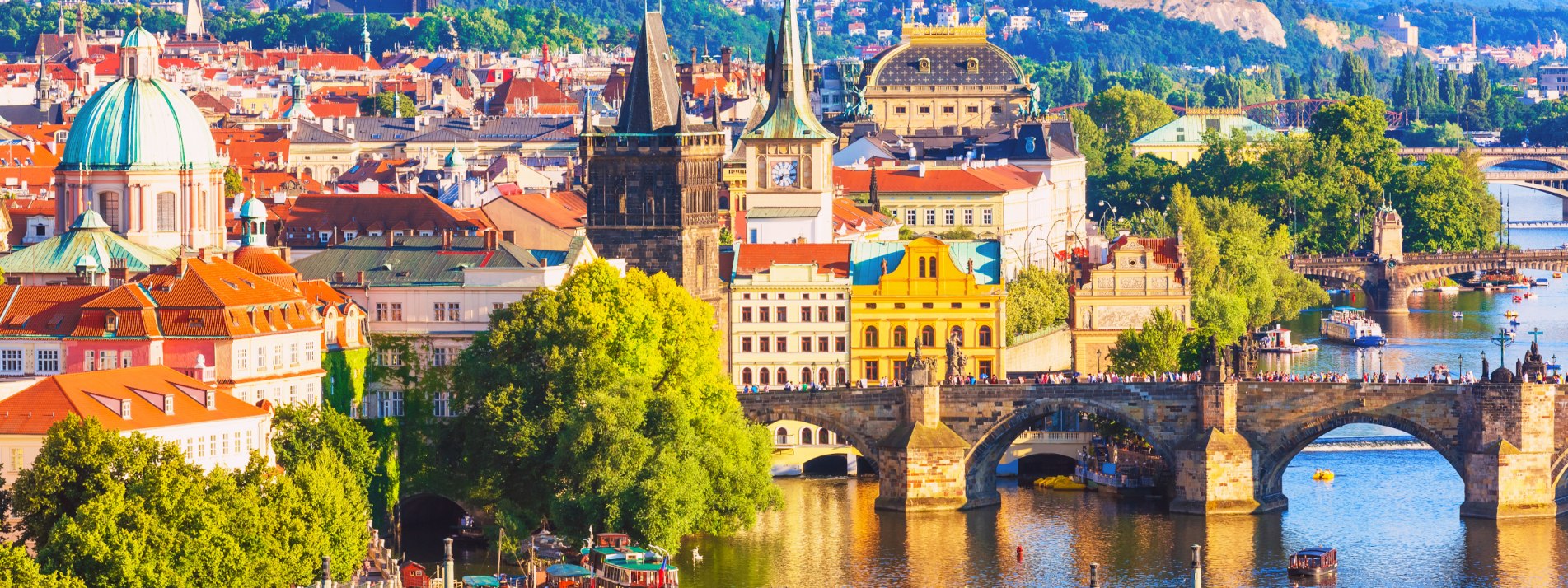 Moldau in Prag - BAHNHIT.DE, &copy; getty, Foto: Oleksiy Mark