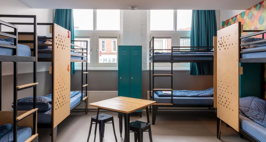 Mehrbettzimmer, &copy; Stayokay, Taco van der Werf