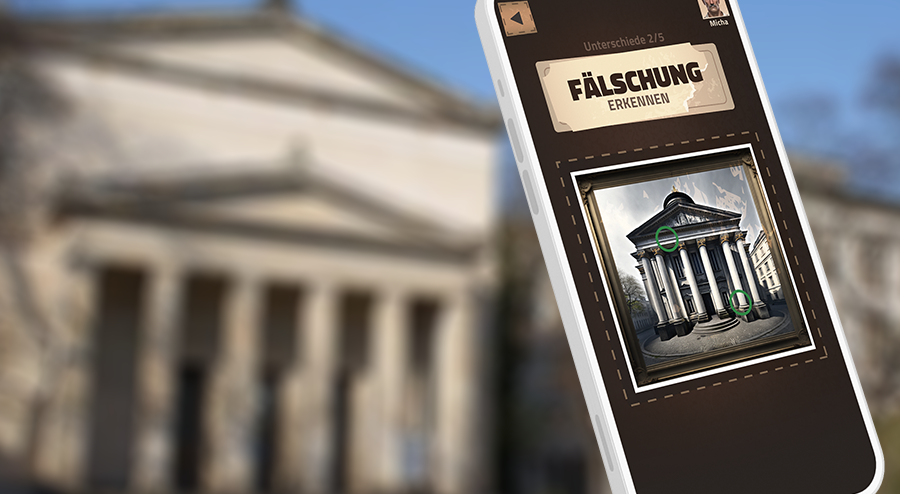 Gem&auml;ldef&auml;schung erkennen, &copy; Outdoor Riddle GmbH