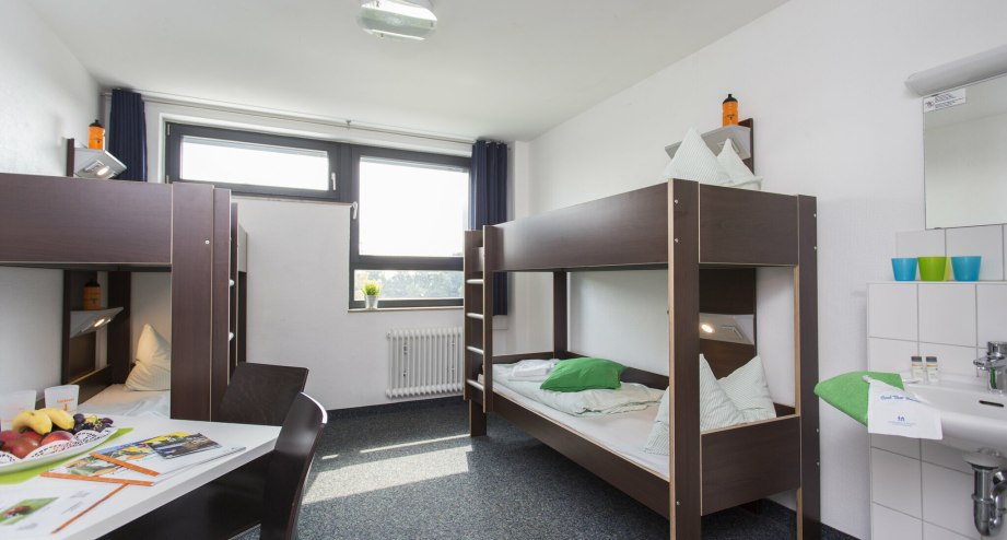 Mehrbettzimmer, © DJH Landesverband Rheinland. e.V.