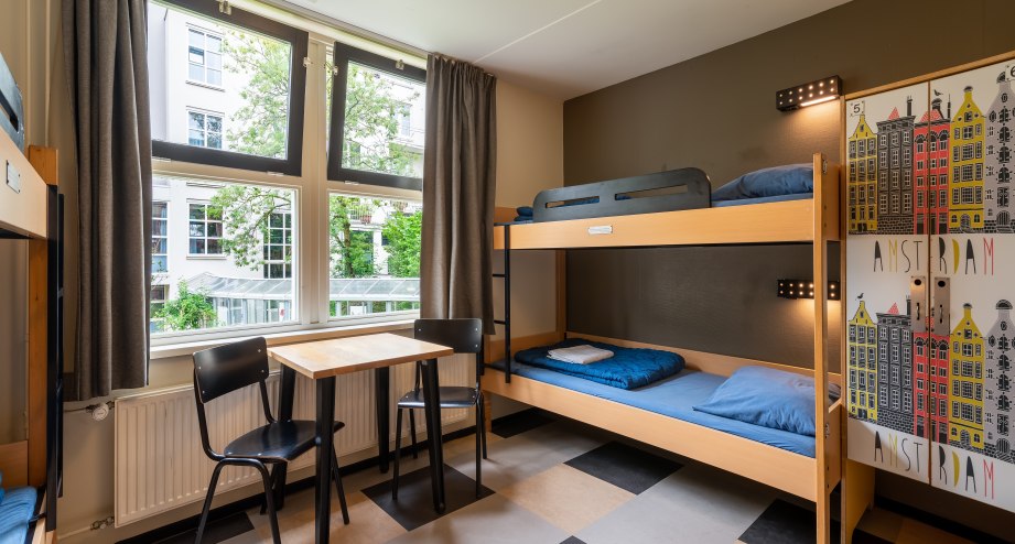 Beispielbild 4-Bettzimmer, © Stayokay, Taco van der Werf