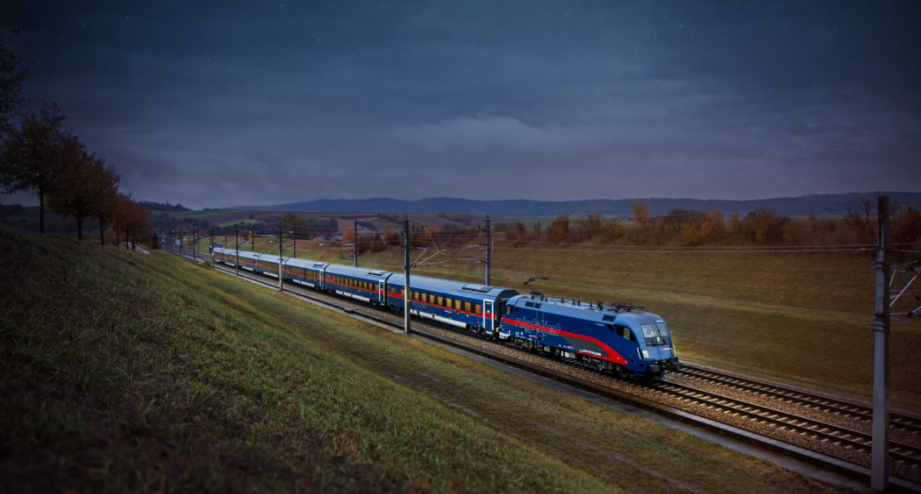 Nightjet Abend Sterne, © ÖBB / Christian Blumenstein