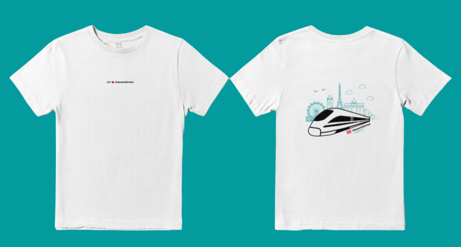 DBK T-Shirt Produktabbildung Vorder- und Rückseite