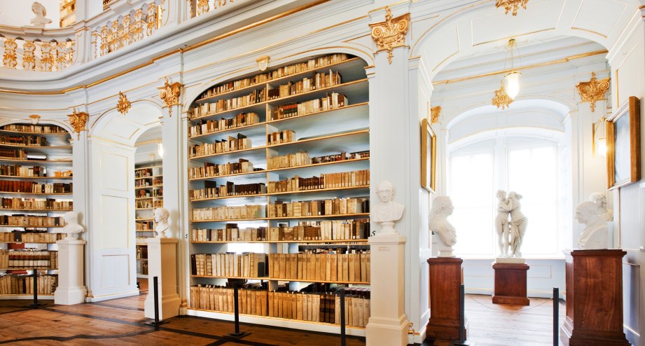 Innenansicht der Anna Amalia Bibliothek - BAHNHIT.DE, © getty, Foto: Alexander Burzik