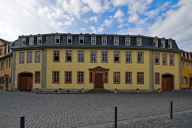 Bahnhit Weimar Goethehaus am Frauenplan, © pixabay