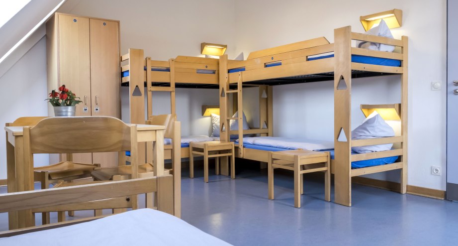 Mehrbettzimmer, © DJH-Landesverband Nordmark e.V