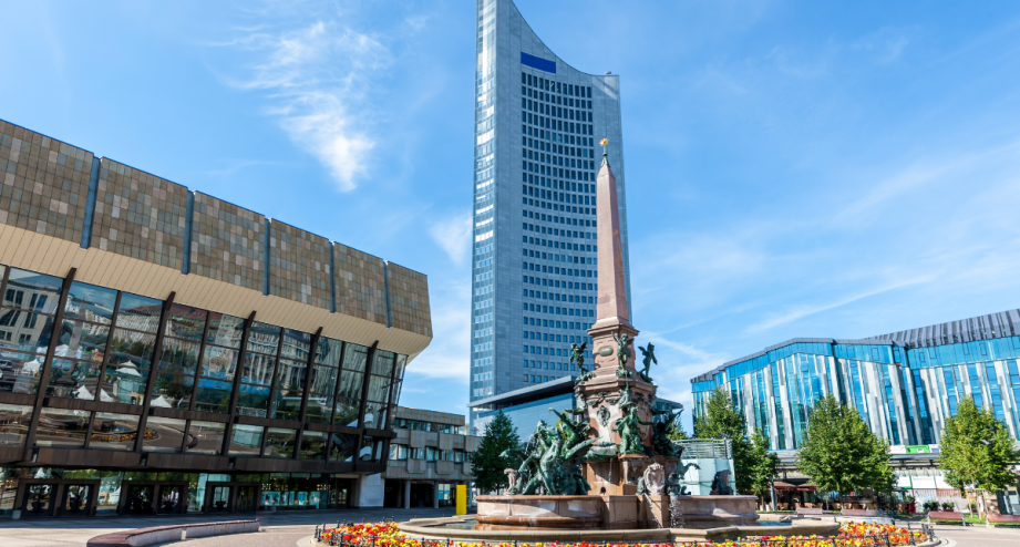Augustusplatz, Gewandhaus, Tower, © GettyImages, Alexander Hafemann
