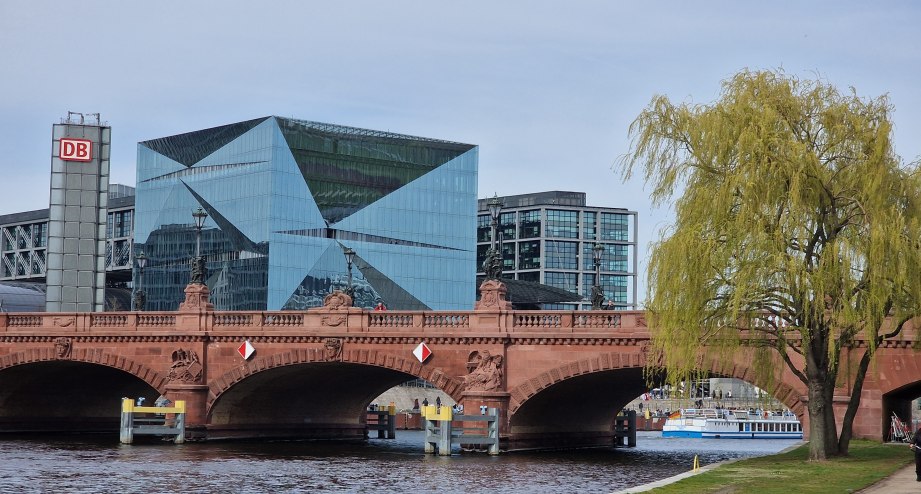 Blick auf den Hauptbahnhof Berlin, &copy; BirgitHeine