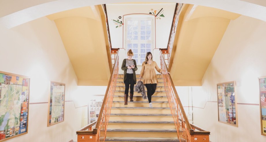 jh_burgStargard_Flure_Treppe, &copy; djh-mv