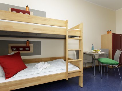 Beispielbild 2 - Bett Zimmer, © DJH Landesverband Rheinland. e.V.