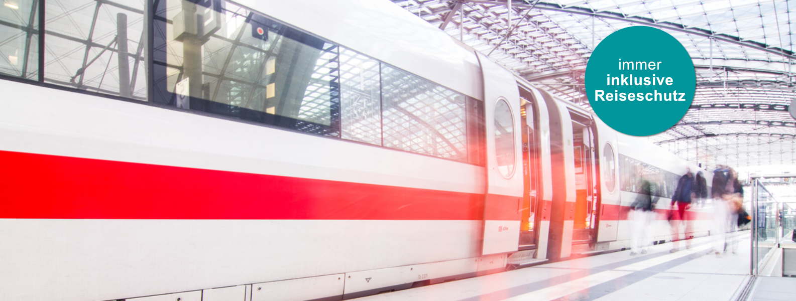 ICE am Berliner Hauptbahnhof mit Reiseschutz, © istock, matteoavanzi ICE am Berliner Hauptbahnhof mit Reiseschutz, © istock, matteoavanzi