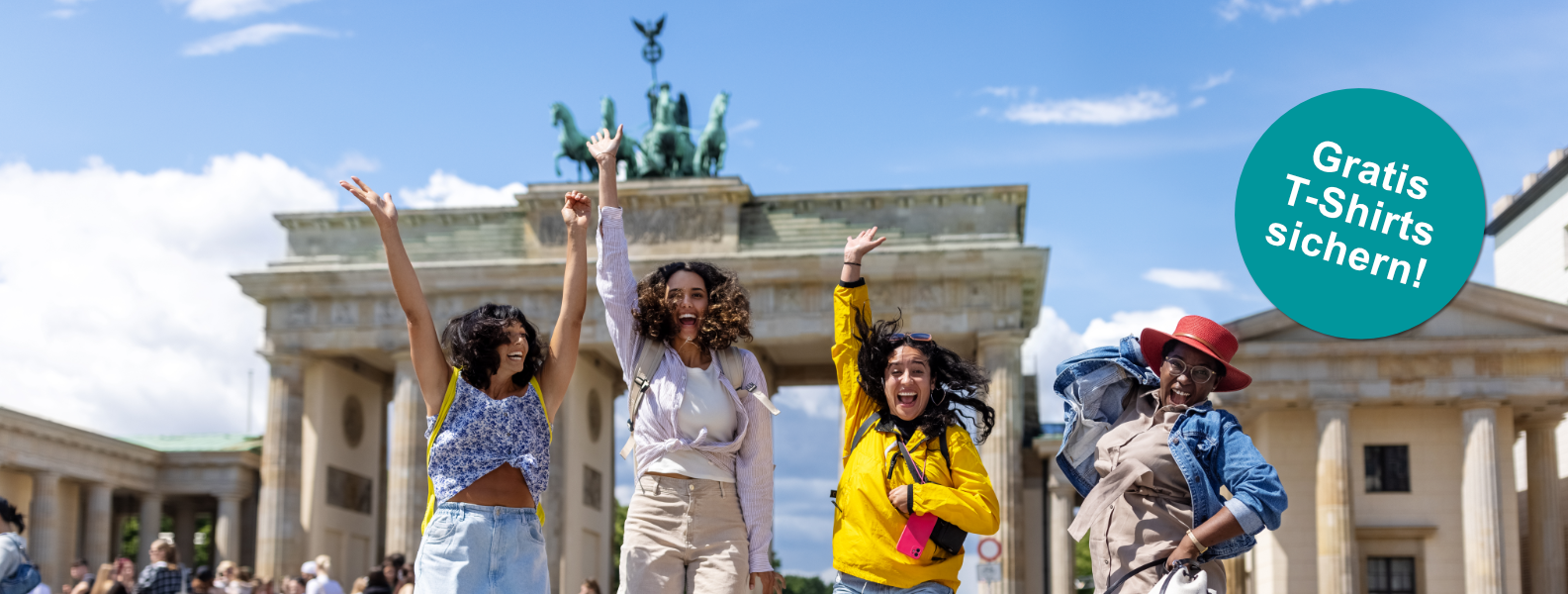 Gratis T-Shirt Aktion DB Klassenfahrten, © GettyImages Luis Alvarez