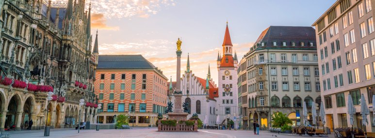 Marienplatz M&uuml;nchen, &copy; Getty Images f11photo