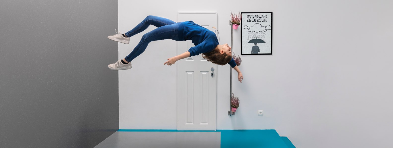 Museen Wien Museum der Illusionen HeroImage, © Museum der Illusionen Foto: Schweben Bibi