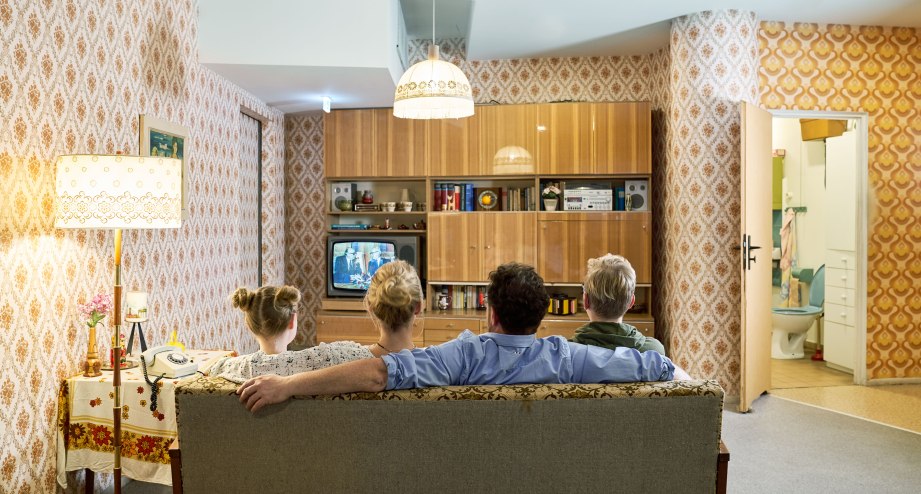 DDRMuseum_Ausstellung_Wohnzimmer, © DDR Museum, Berlin 2024